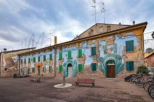 San Giovanni in Persiceto in der Emilia-Romagna Italien