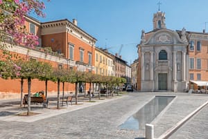 Reggio nell'Emilia in Emilia-Romagna Italy