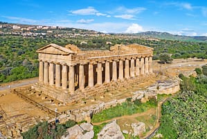 Agrigento in Sicilia Italy