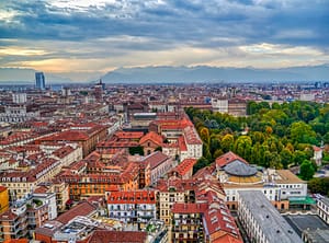 Torino in Piemonte Italia