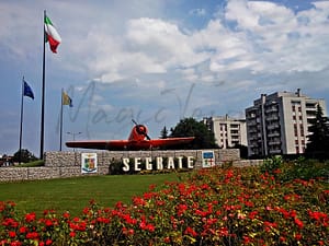 Segrate en Lombardie Italie