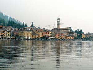 Salò in Lombardia Italy