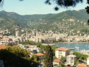 Rapallo in Liguria Italia