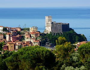 Lerici in Liguria Italy