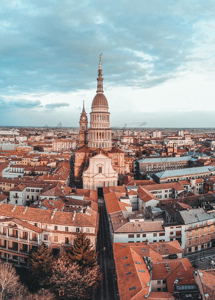 Novara in piemonte italy