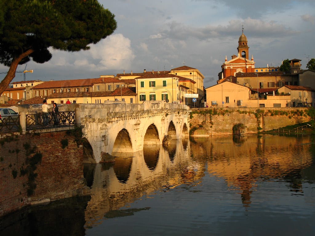 Rimini i Emilia-Romagna Italien