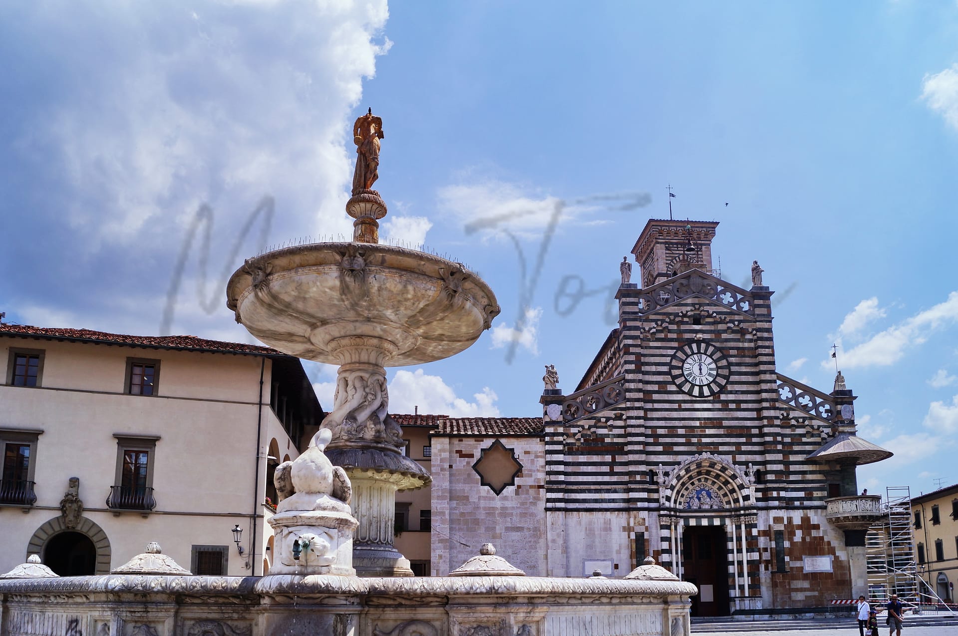Prato i Toscana Italien