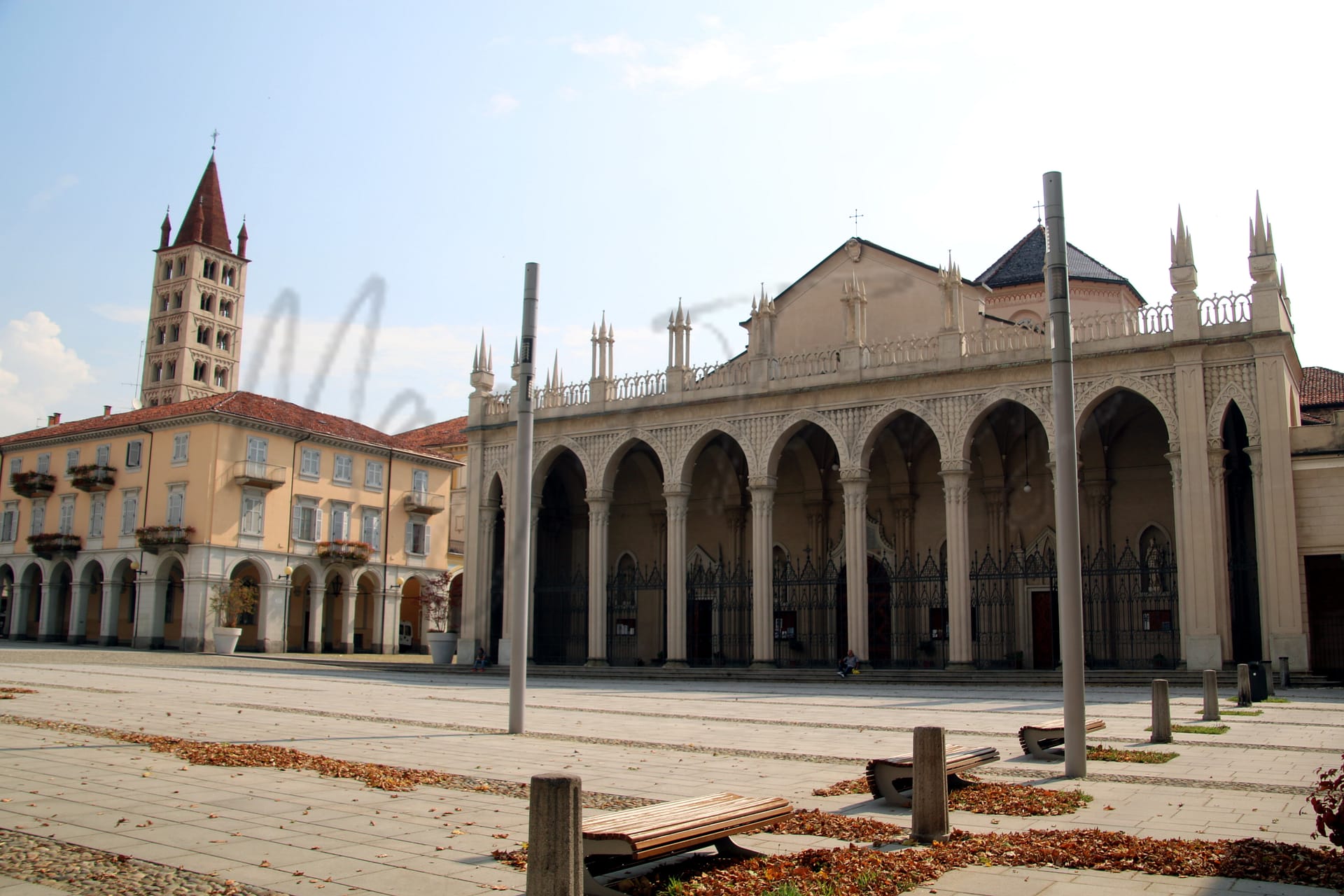 Biella i Piemonte Italien