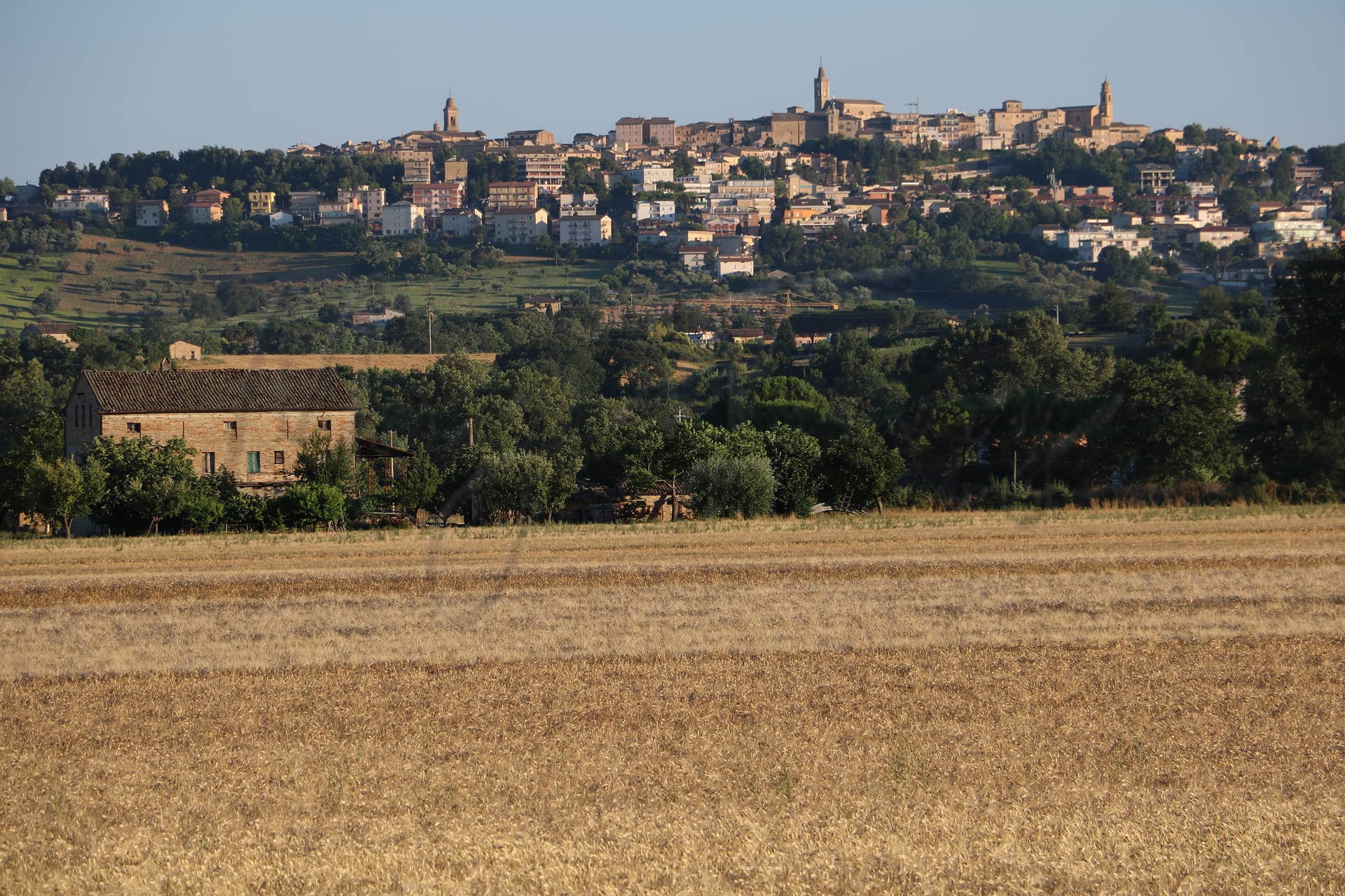 Corridonia in den Marken Italien