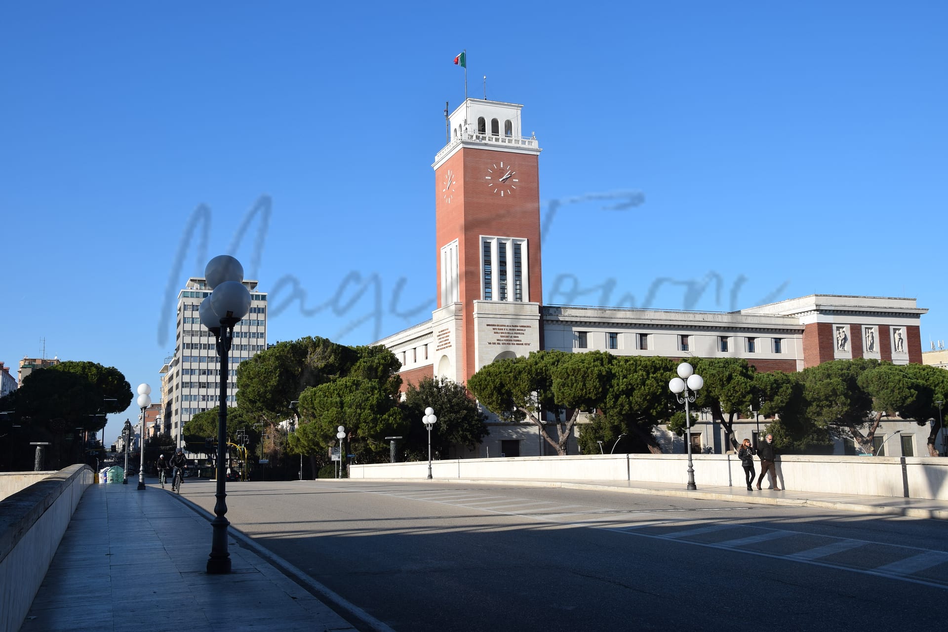 Pescara in den Abruzzen Italien