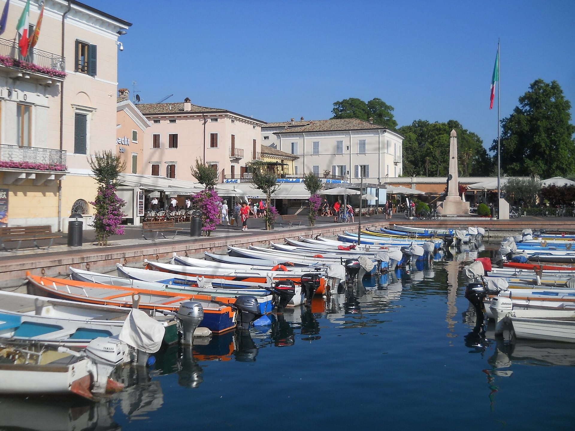 Riverside towns in Veneto