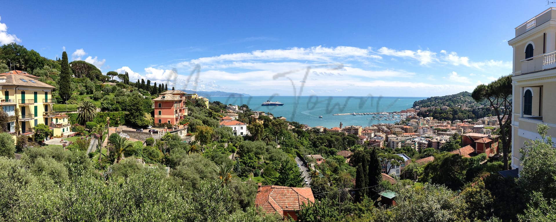 Santa Margherita Ligure i Ligurien Italien
