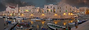 Giovinazzo i Puglia Italien