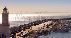 Manfredonia i Puglia Italien