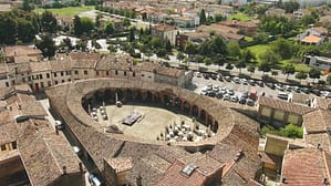 Bagnacavallo in der Emilia-Romagna Italien