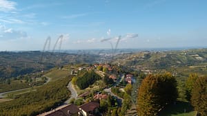 Alba dans le Piémont Italie