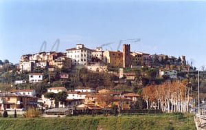 Santa Maria a Monte in Toscana Italia