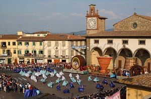 Impruneta i Toscana Italien