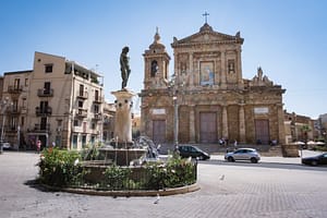Gela in Sizilien Italien