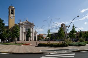 Parabiago i Lombardiet Italien