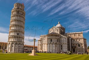 Pisa i Toscana Italien
