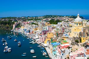 Procida en Campanie Italie