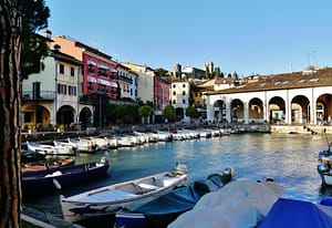 Desenzano del Garda en Lombardie Italie