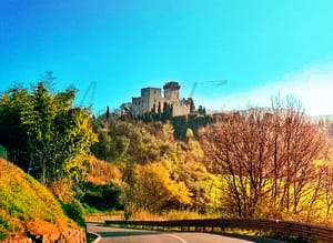 Reggello in der Toskana Italien