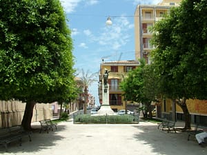 Carlentini in Sizilien Italien