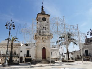 Ceglie Messapica in Apulien Italien