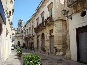 Galatina in Apulien Italien