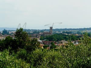 Ponsacco i Toscana Italien