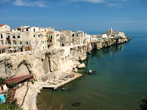 Vieste in Puglia Italia