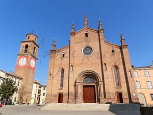 Fiorenzuola d'Arda in der Emilia-Romagna Italien
