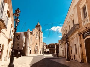 Lucera i Puglia Italien