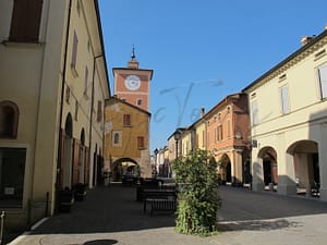 Rubiera in der Emilia-Romagna Italien