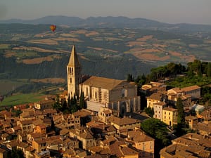 Todi in Umbria Italia
