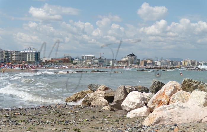 Cattolica in der Emilia-Romagna Italien