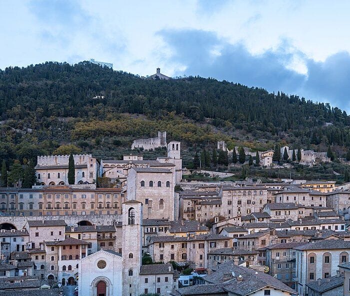 Gubbio in Umbria Italia
