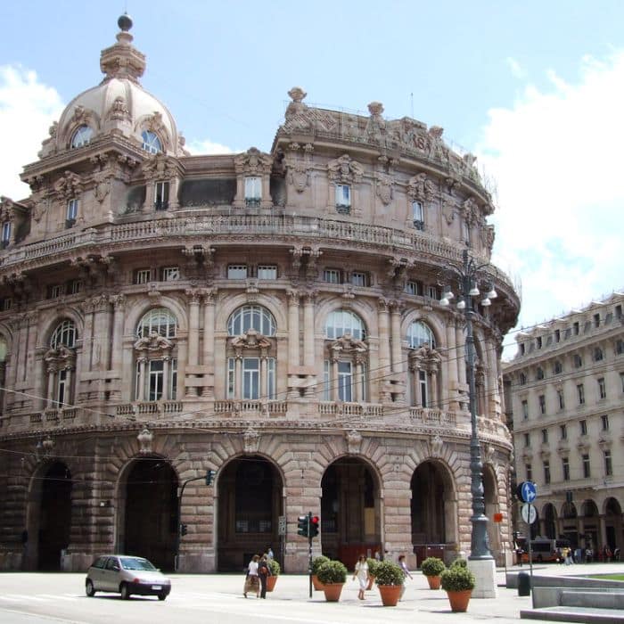 Genova in Liguria Italy