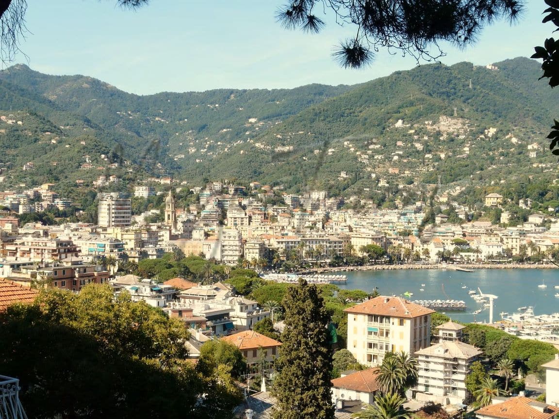 Rapallo i Ligurien Italien