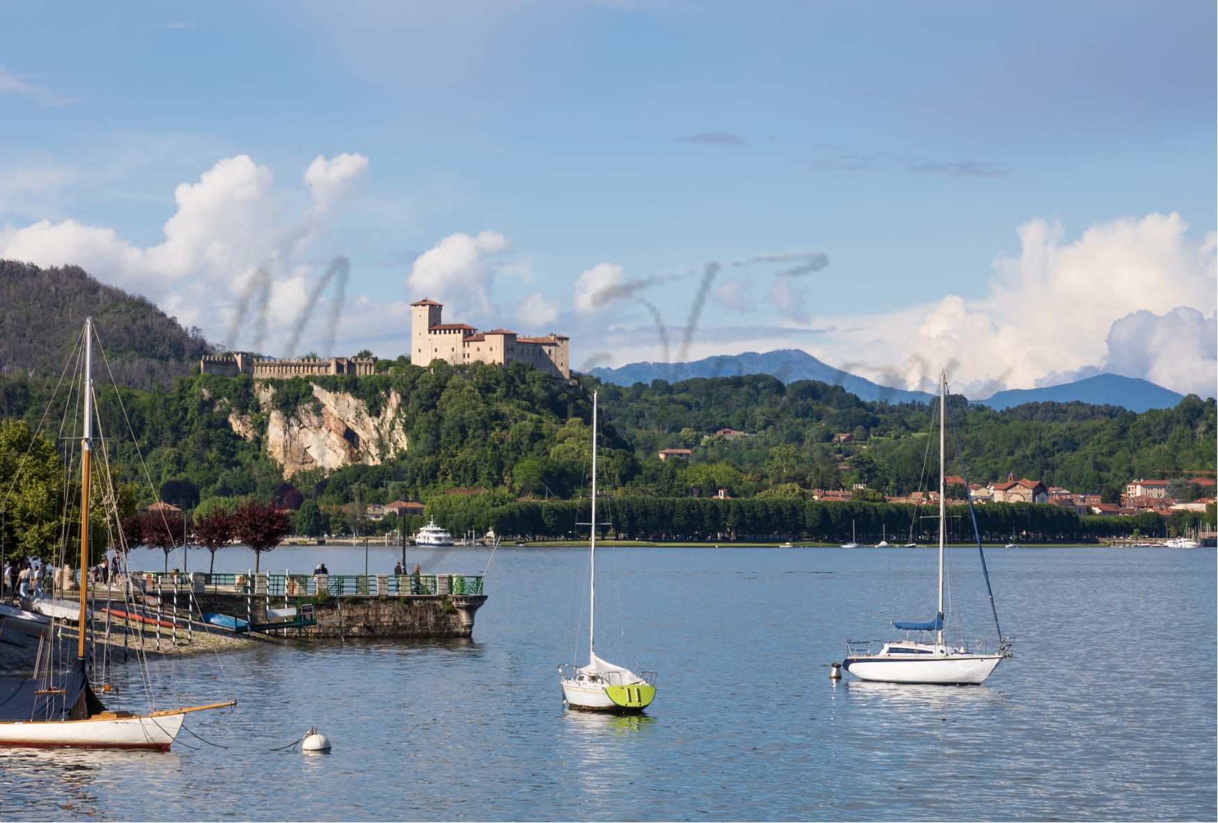 Arona, Piemonte, Italia