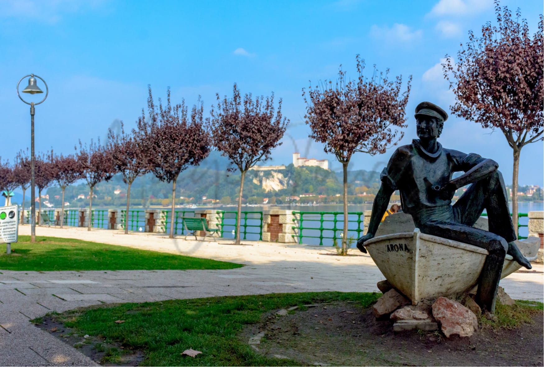 Arona, Piemonte, Italia