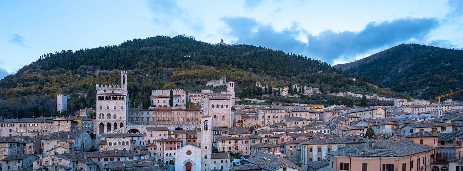 Gubbio i Umbrien Italien