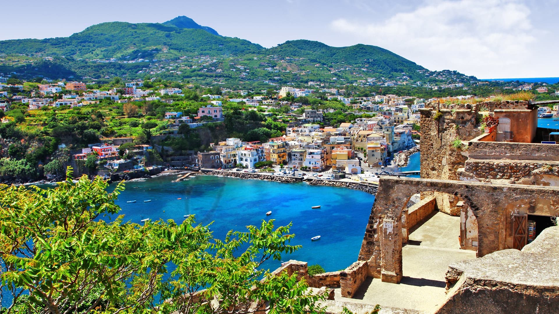 Ischia in Campania Italia