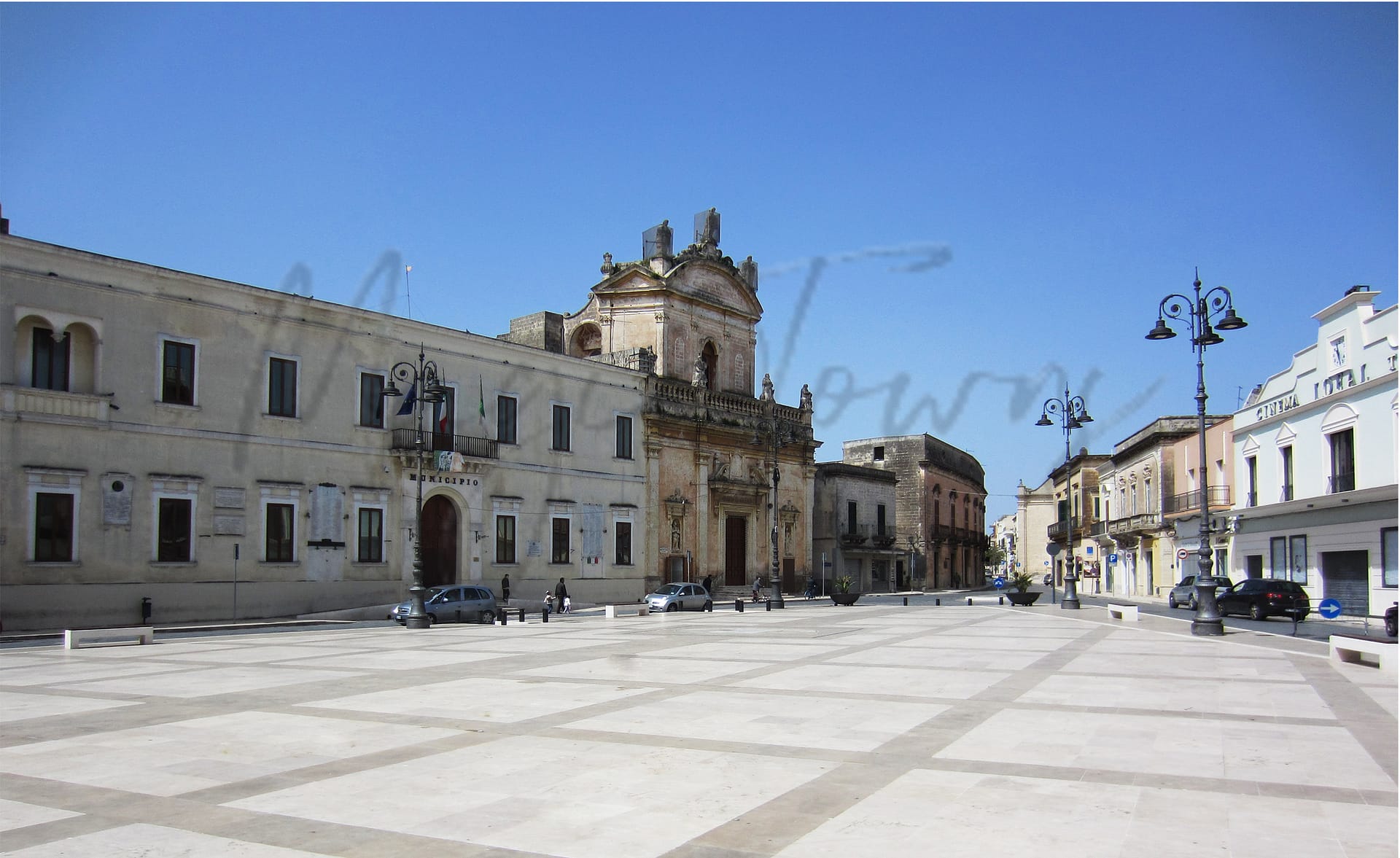 Manduria in Apulien Italien