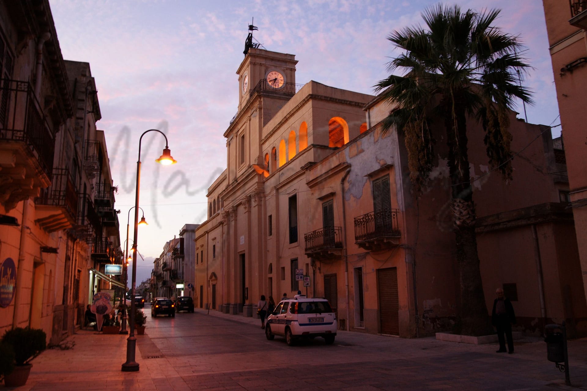 Menfi in Sicilia Italia