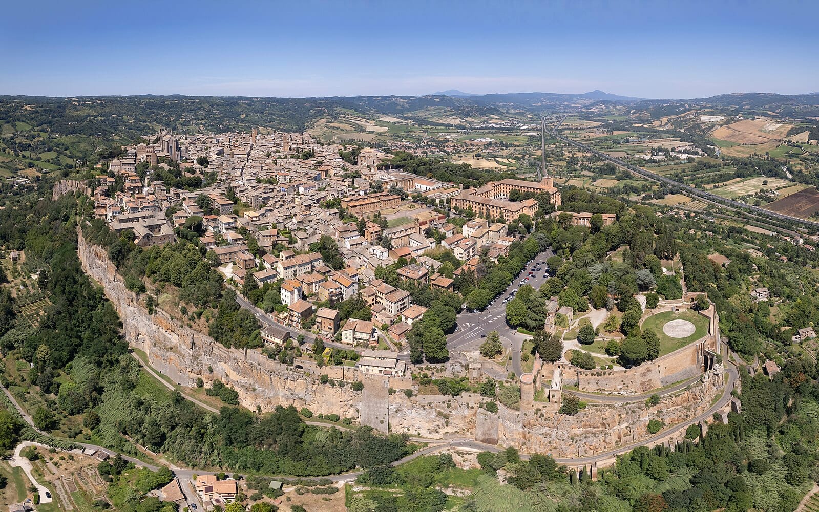 Orvieto i Umbrien Italien