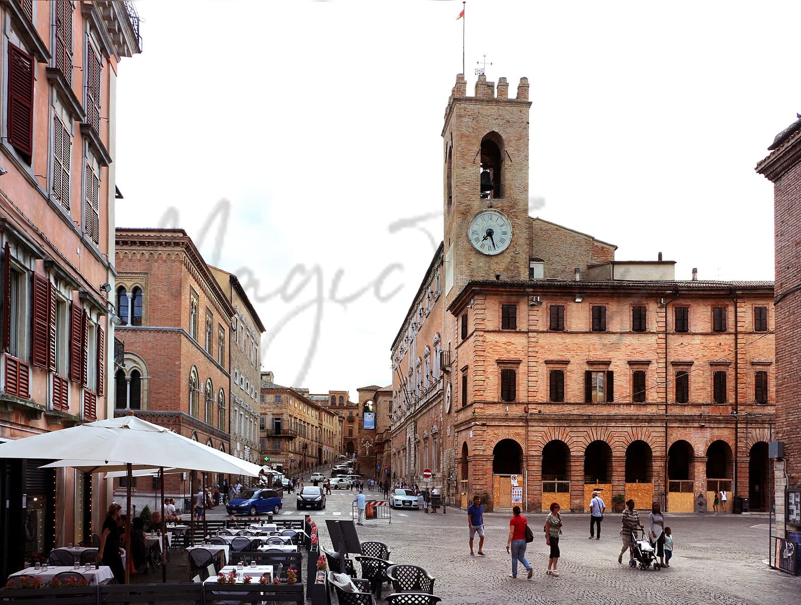Osimo dans les Marches Italie