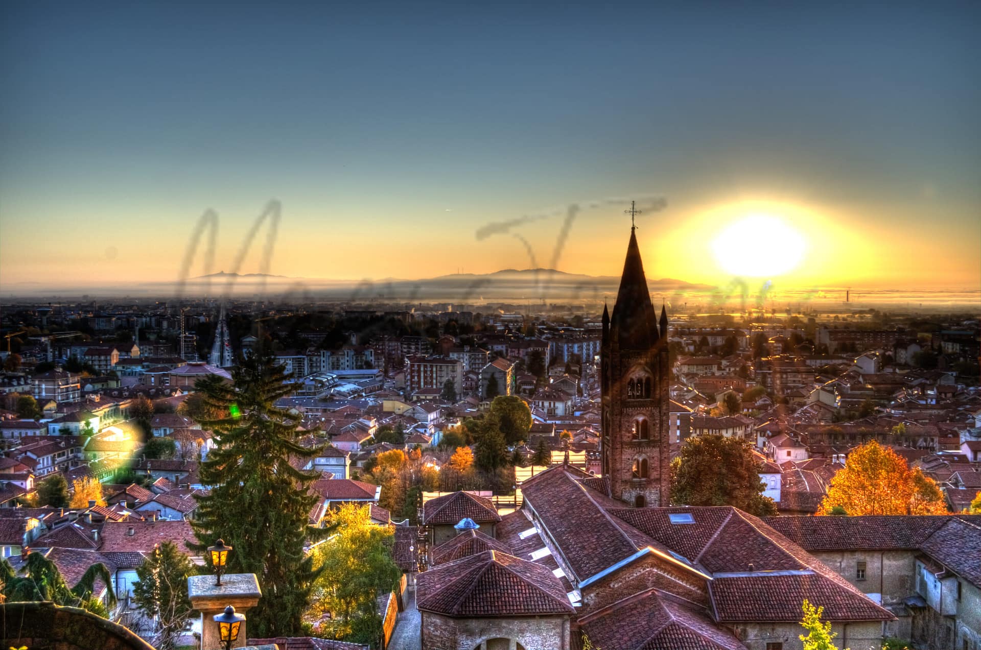 Rivoli dans le Piémont Italie